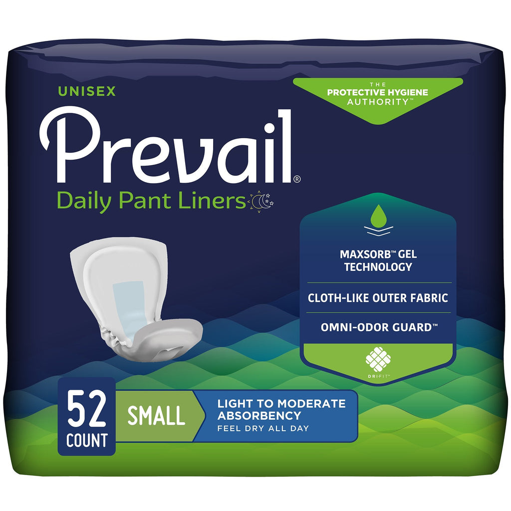 PrevailÂ¨ Daily Pant Liners Light to Moderate Bladder Control Pad, 12_-Inch Length