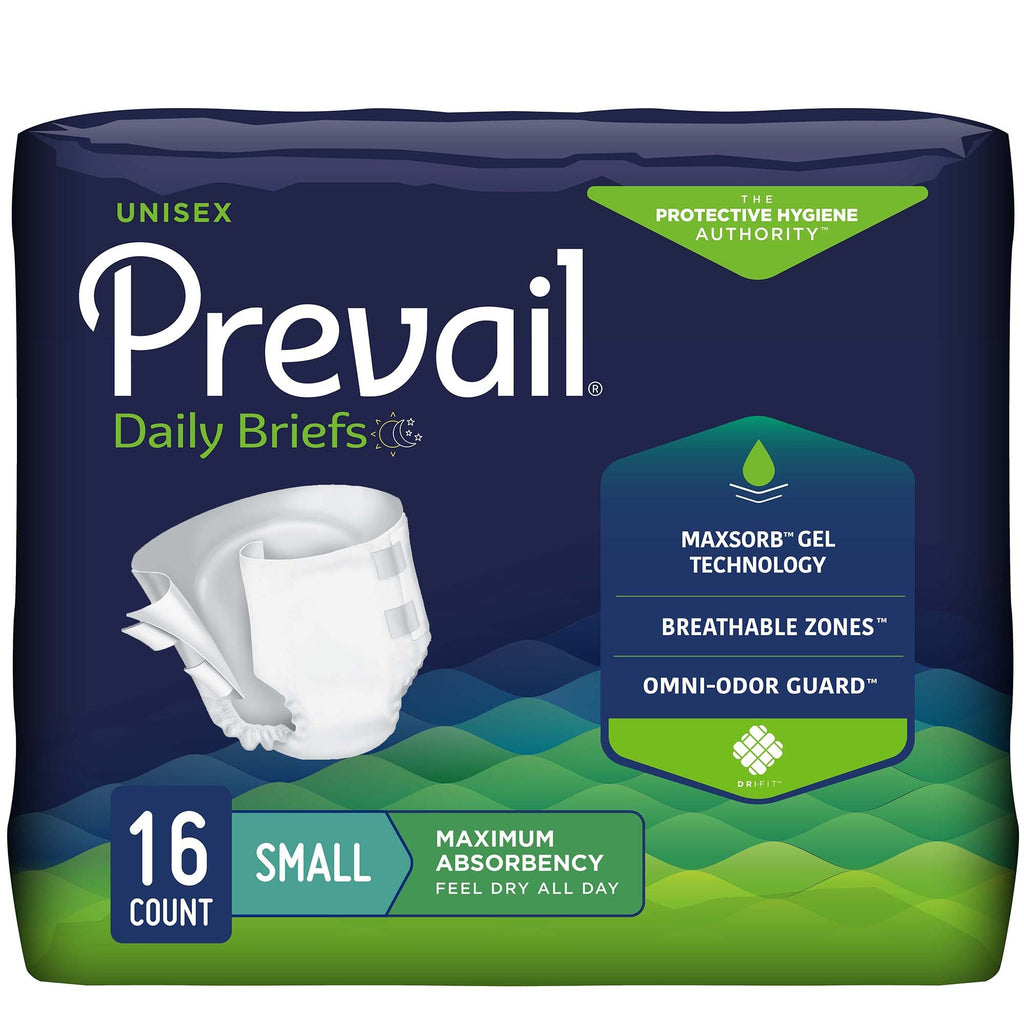 PrevailÂ¨ Maximum Incontinence Brief, Small