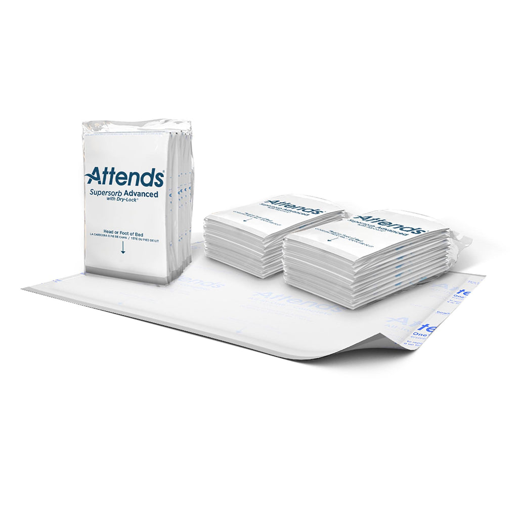 AttendsÂ¨ Supersorb Advanced Premium Underpad, 30 X 36 Inches