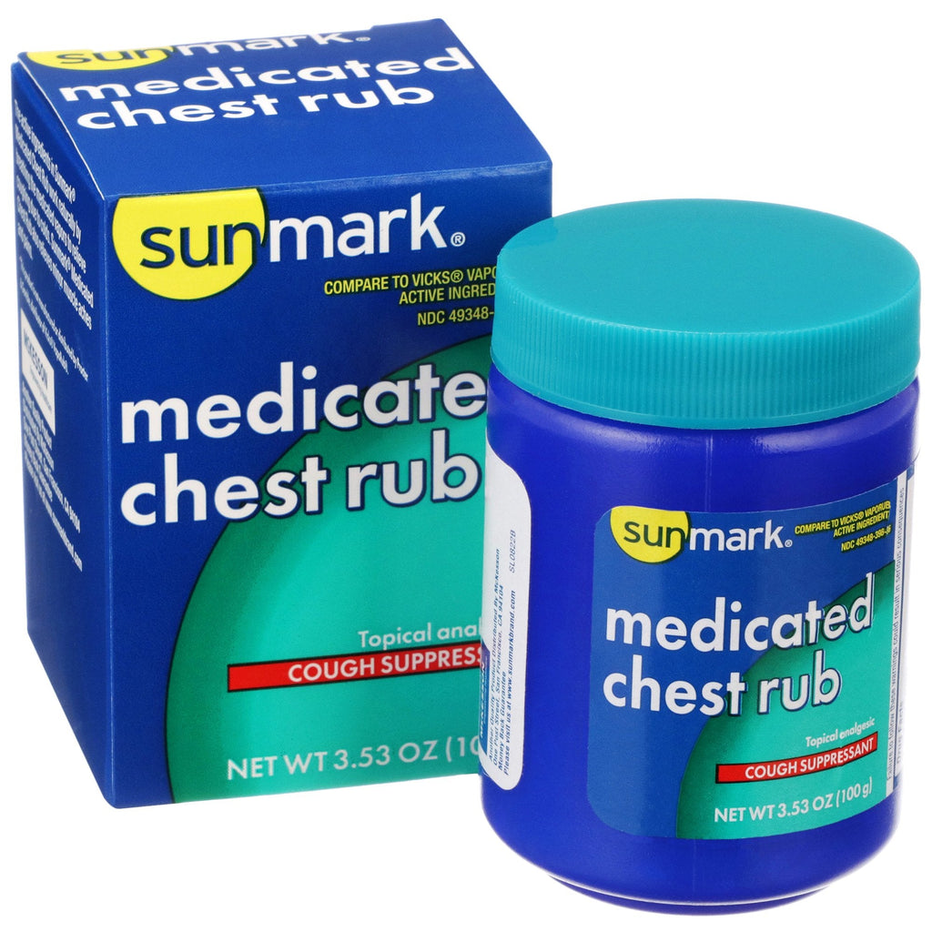 sunmarkÂ¨ Camphor / Menthol / Eucalyptus Oil Chest Rub