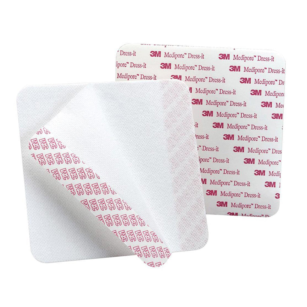 3MÂª MediporeÂª Cloth Dressing Retention Tape, 3-7/8 x 4-5/8 Inch, White