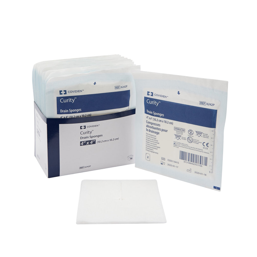CurityÂª Drain Sponge, 4 x 4 Inch