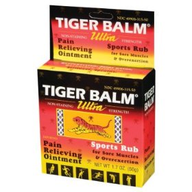 Tiger BalmÂ¨ Ultra Strength Camphor / Menthol Topical Pain Relief