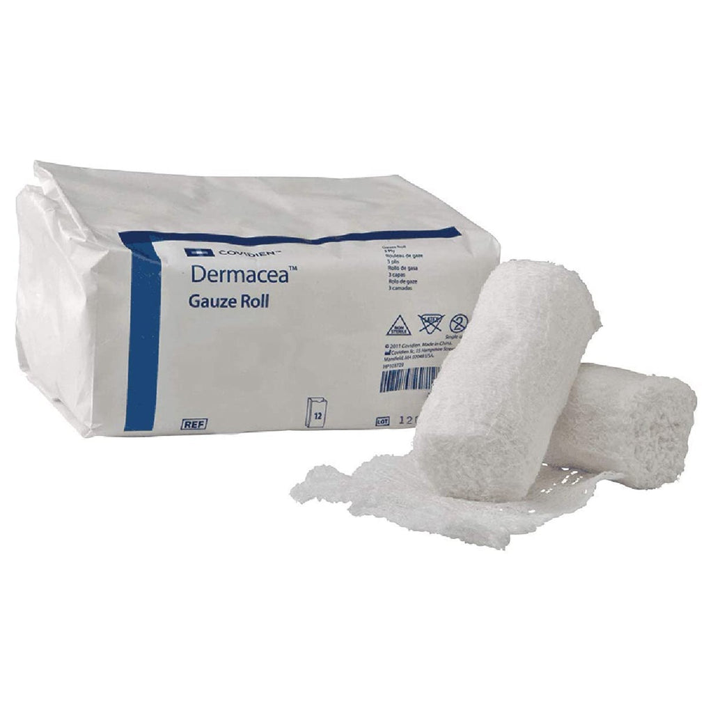DermaceaÂª Nonsterile Fluff Bandage Roll, 2 Inch x 4-1/8 Yard
