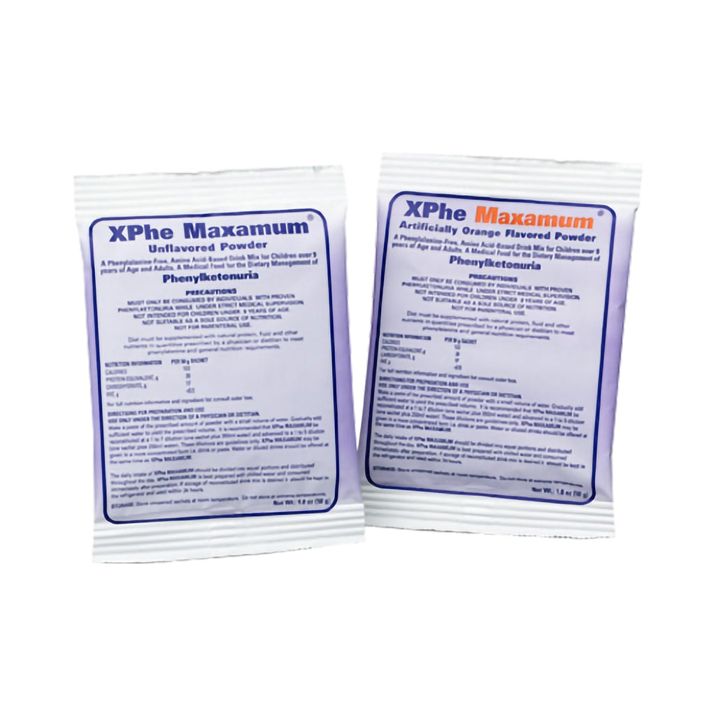 XPhe MaxamumÂ¨ Milk Flavor PKU Oral Supplement, 50 Gram Individual Packet