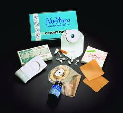 Nu-FlexÂª Nu-ComfortÂª Two-Piece Drainable Post-Op Ostomy Pouch, 3/4 to 1_ Inch Stoma