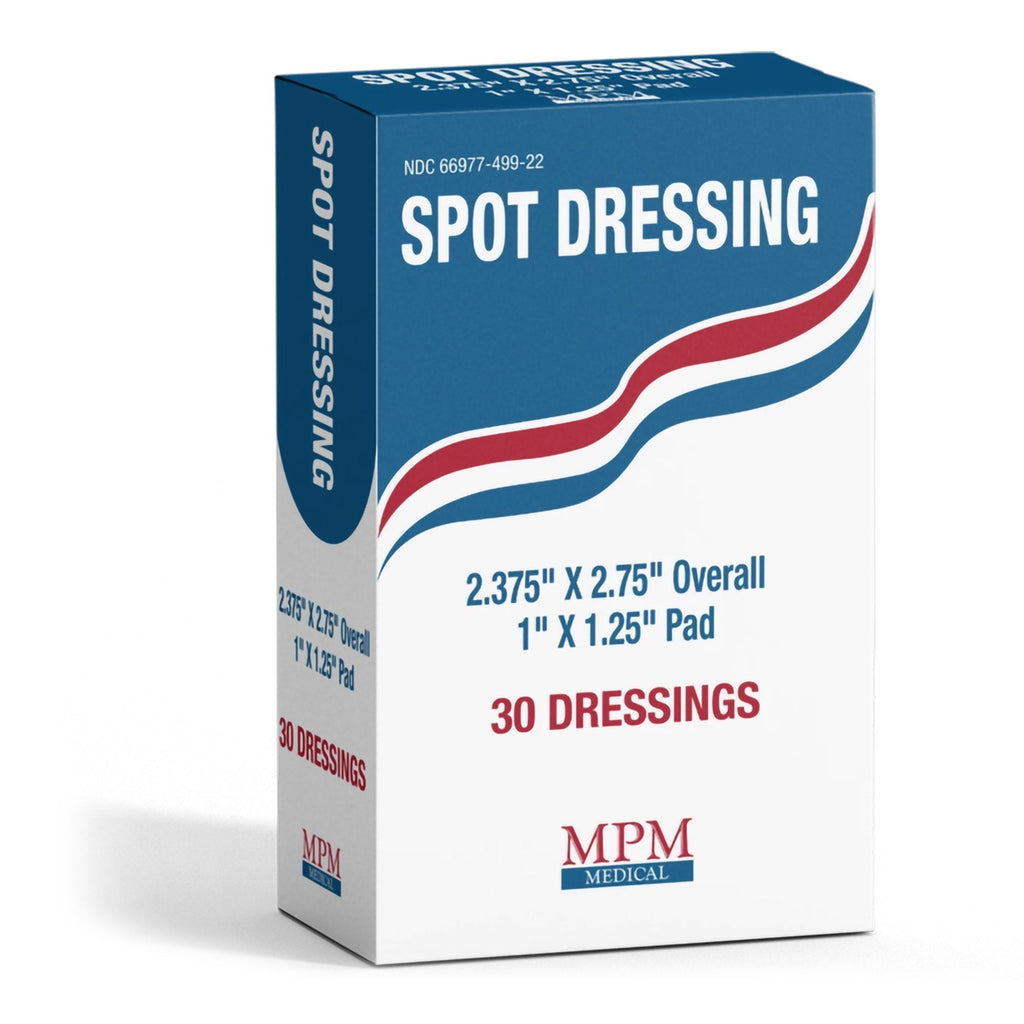 MPM Adhesive Spot Bandage, 2 x 2 Inch