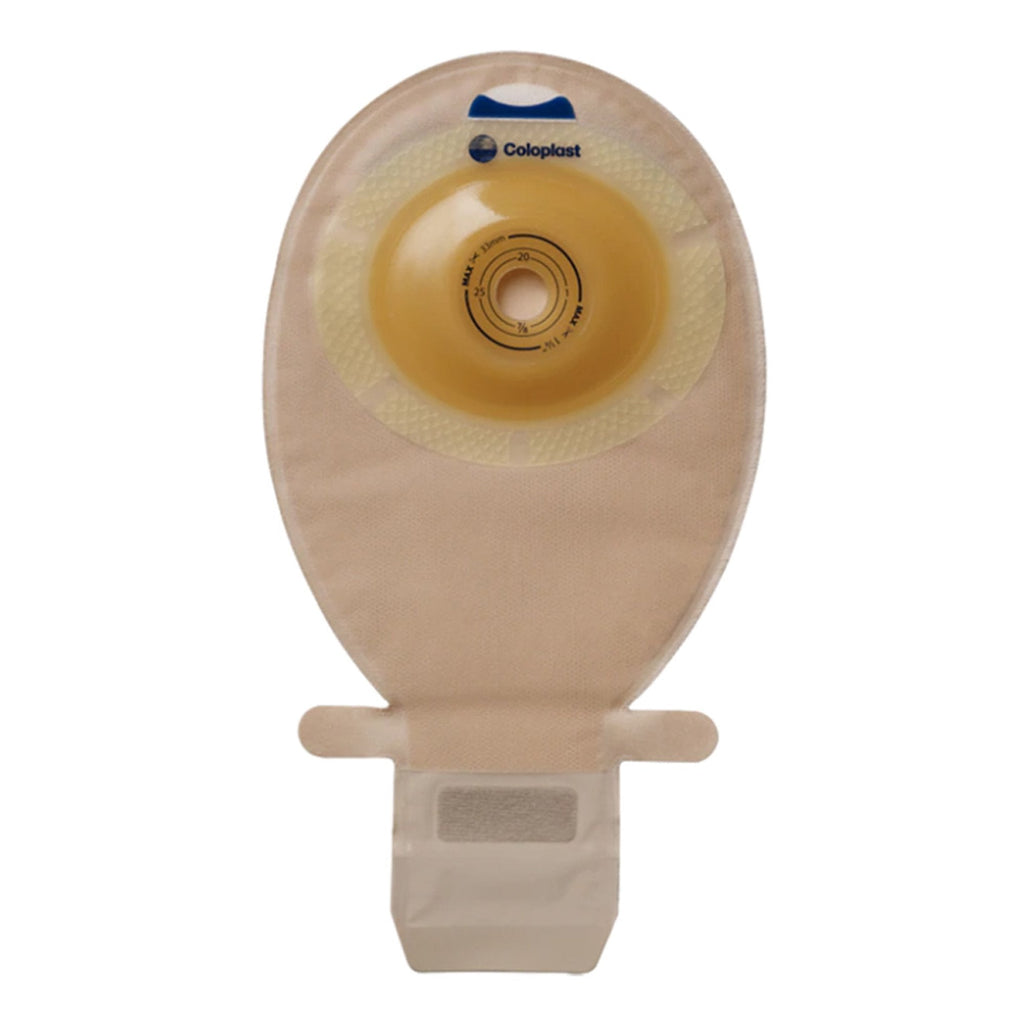 SenSuraÂ¨ EasiCloseÂª One-Piece Drainable Transparent Filtered Ostomy Pouch, 11 1/2 Inch Length, 1 Inch Stoma