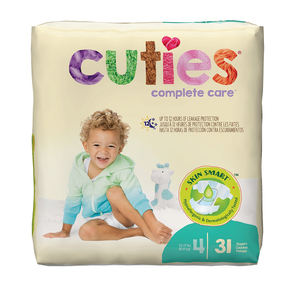 CutiesÂ¨ Premium Diaper, Size 4