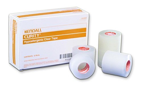 KendallÂª Hypoallergenic Plastic Medical Tape, 3 Inch x 10 Yard, Transparent