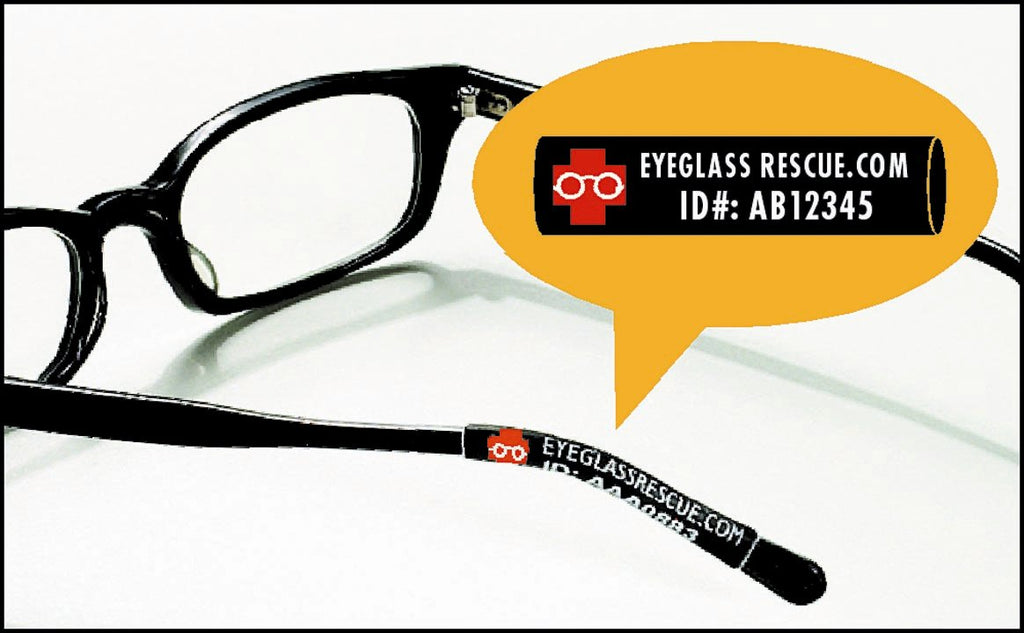 Eyeglass Rescue Identification & Protection Eyeglass Sleeves