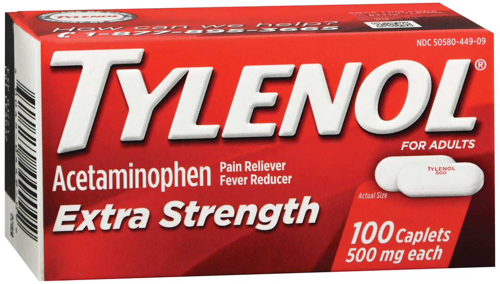 TylenolÂ¨ Extra Strength Acetaminophen Pain Relief