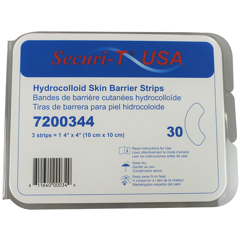 Securi-T USAÂ¨ Pre-Cut Hydrocolloid Skin Barrier Strip
