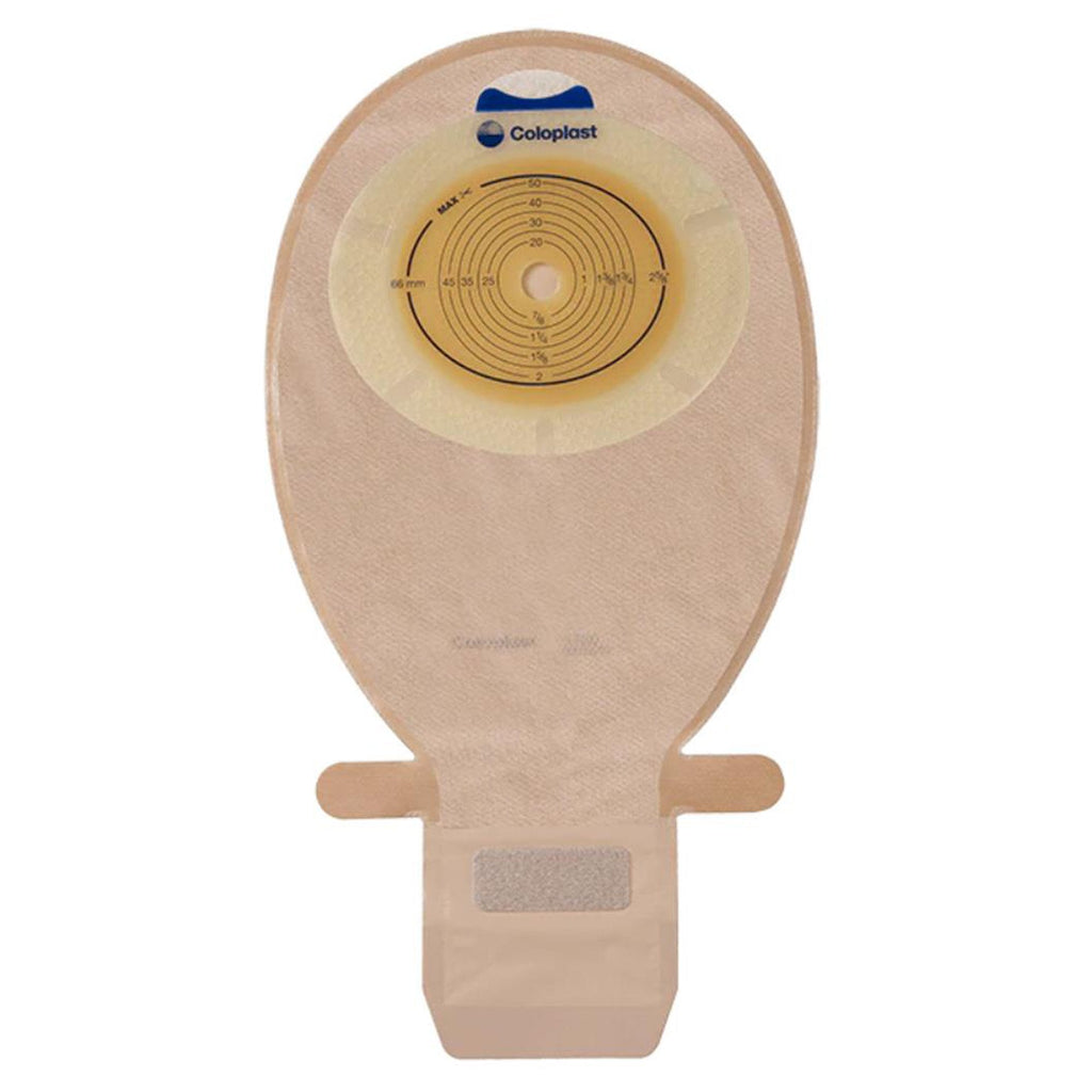 SenSuraÂ¨ EasiCloseÂª One-Piece Drainable Opaque Filtered Ostomy Pouch, 11 1/2 Inch Length, 1 Inch Stoma