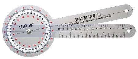 BaselineÂ¨ HiResÂª Plastic 360Â¡ ISOM (STFR) Goniometer
