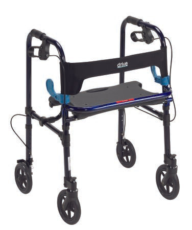 driveÂª Clever-Lite 4 Wheel Rollator, Blue