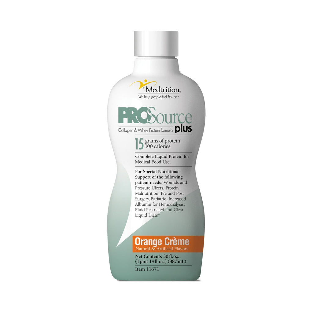 ProSourceÂ¨ Plus Orange Crï¿½me Protein Supplement, 32 oz. Bottle