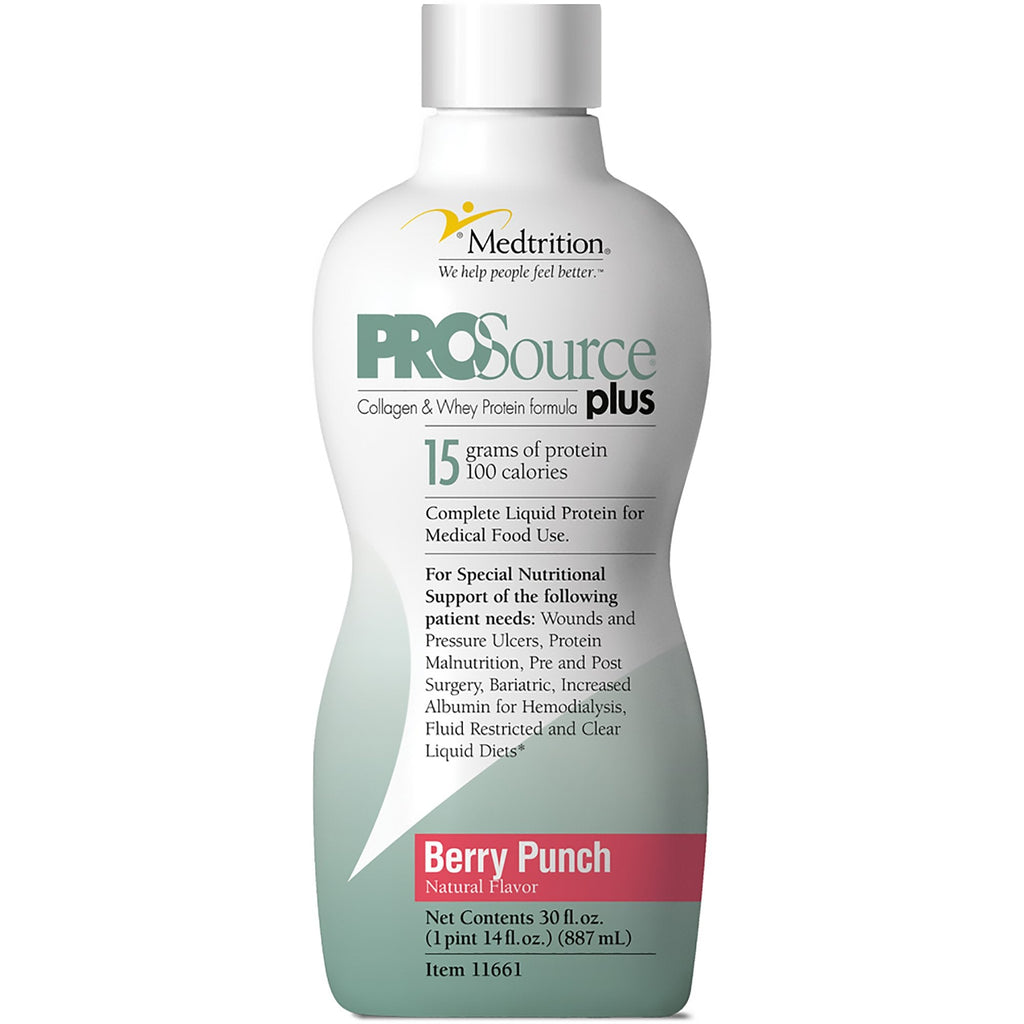 ProSourceÂ¨ Plus Berry Punch Protein Supplement, 32 oz. Bottle