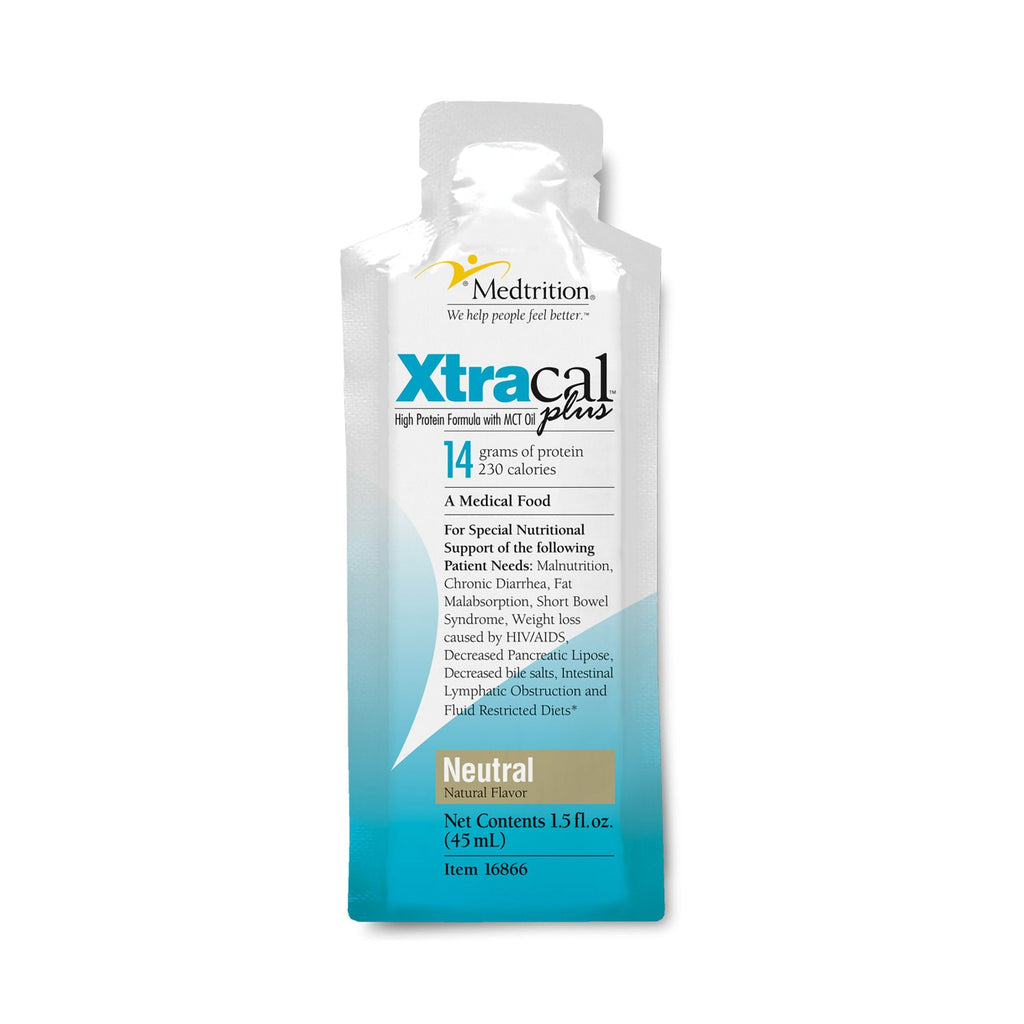 XtraCalÂª Plus Unflavored Concentrate High Calorie Supplement, 1 oz. Individual Packet
