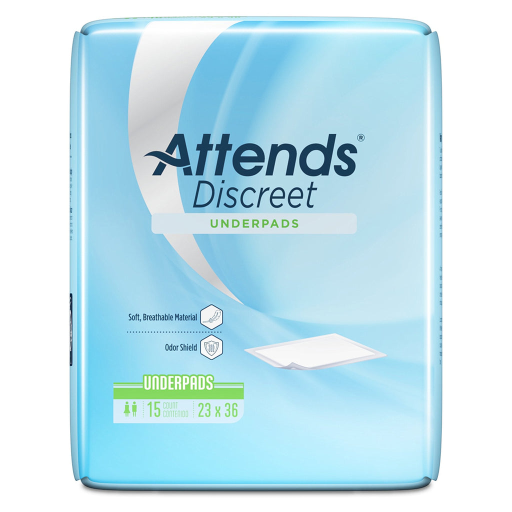 AttendsÂ¨ Discreet Underpad, 23 x 36 Inch