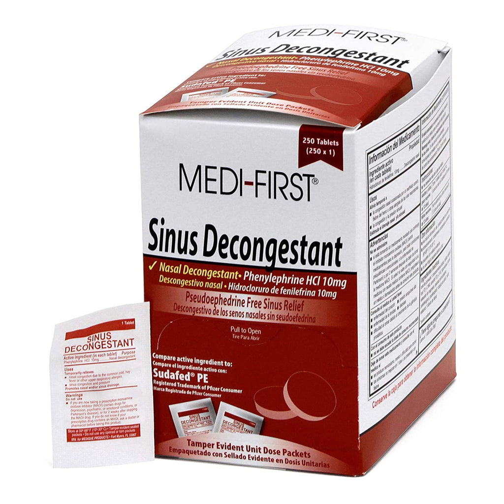 Medi-FirstÂ¨ Phenylephrine HCl Sinus Relief