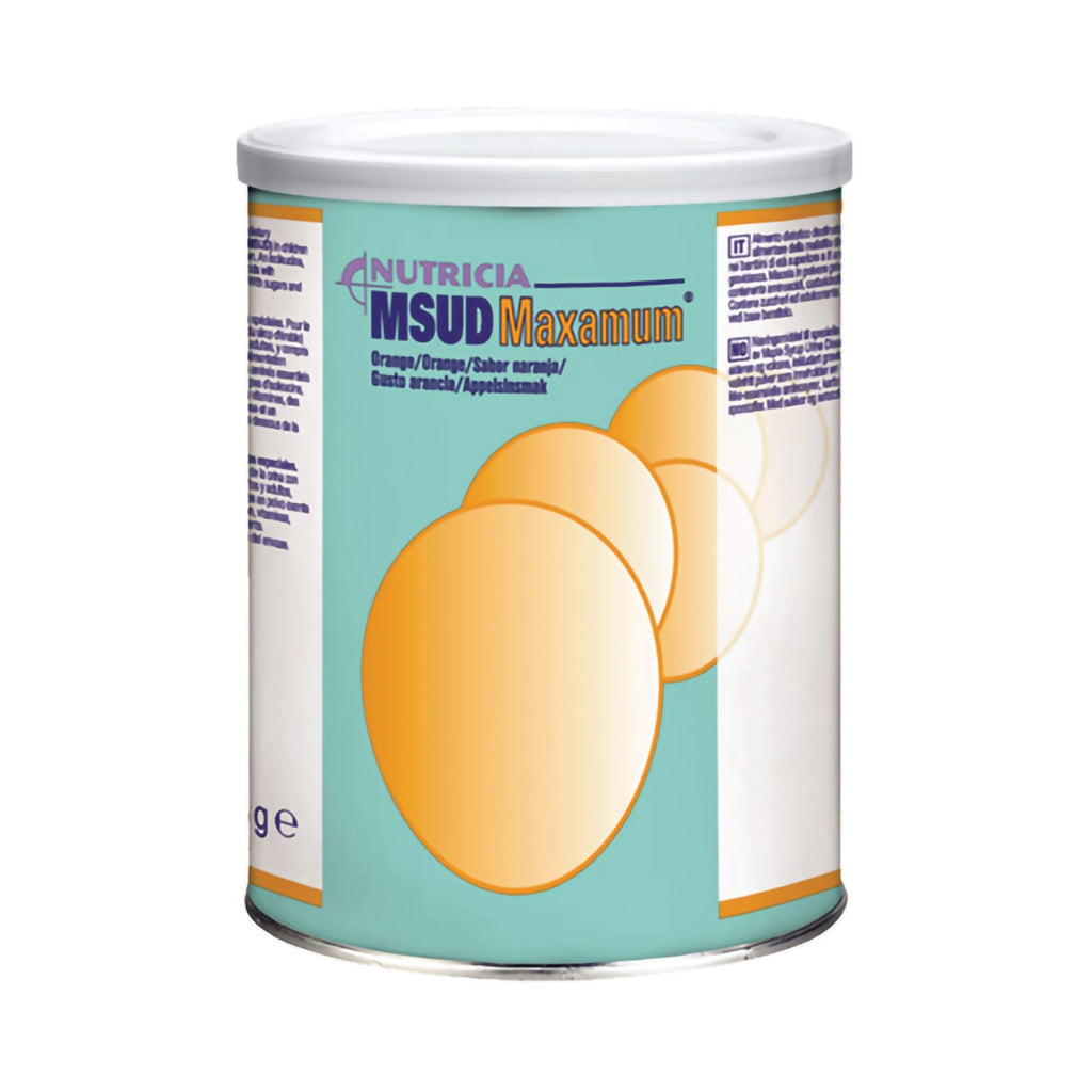 MSUD MaxamumÂ¨ Orange Flavor MSUD Oral Supplement, 454 Gram Can