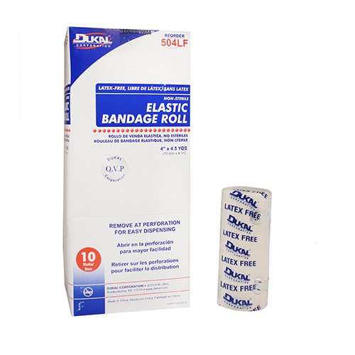 DukalÂª Elastic Bandage, 4 Inch x 4_ Yard