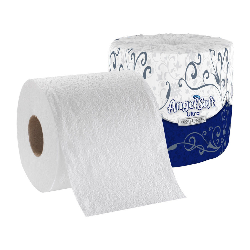 Angel SoftÂ¨ Ultra Professional Series Toilet Paper, Soft, Absorbent, 2-Ply, White, 450 Sheets