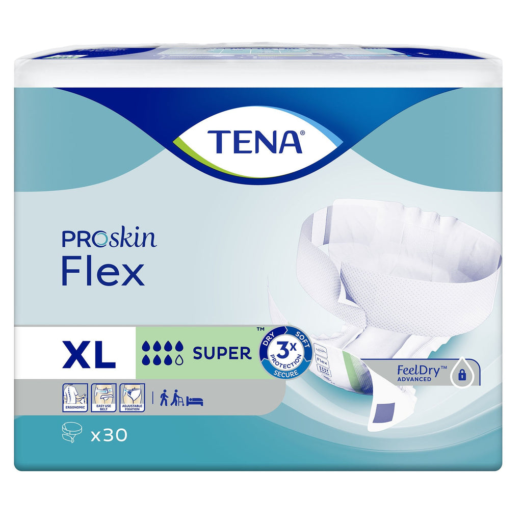 TenaÂ¨ FlexÂª Super Incontinence Belted Undergarment, Size 20