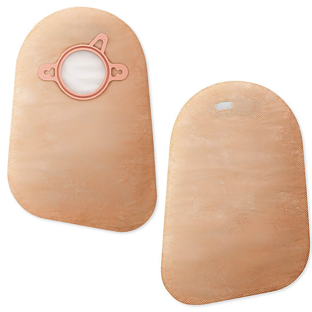 New ImageÂª Two-Piece Closed End Beige Filtered Ostomy Pouch, 9 Inch Length, 2_ Inch Flange
