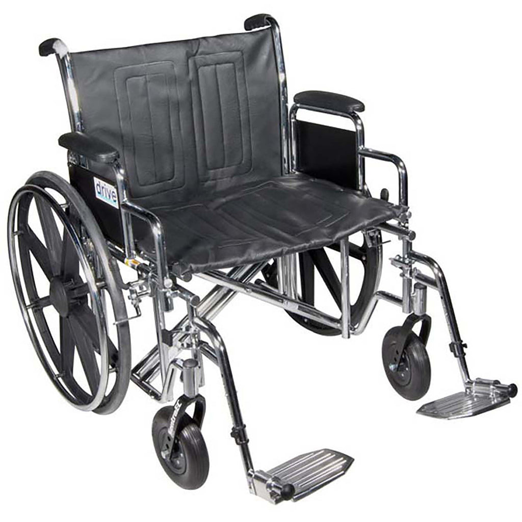 driveÂª Sentra EC HD Bariatric Wheelchair, 22-Inch Seat Width