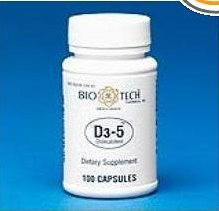 Bio TechÂª Vitamin D3-5 Supplement