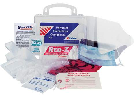 Safetec of America Universal Precautions Compliance Kit