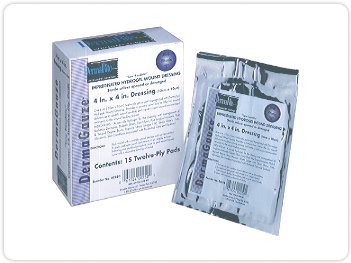 DermaGauzeÂ¨ Impregnated Dressing, 4 x 4 Inch