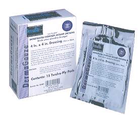 DermaGauzeÂ¨ Hydrogel Dressing, 2 x 2 Inch