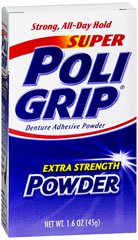 Super PoligripÂ¨ Denture Adhesive