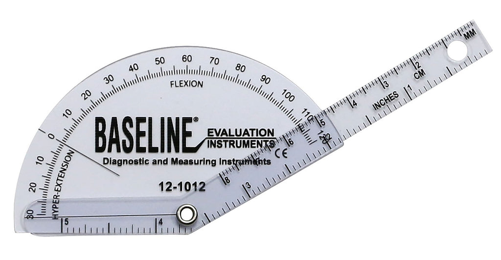 BaselineÂ¨ Finger Plastic Goniometer, 5 Inch Arms
