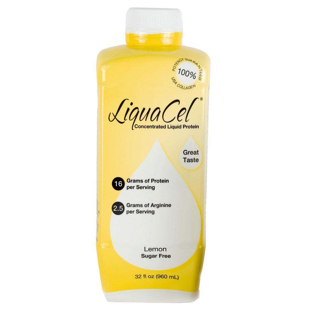 LiquaCelÂª Lemonade Oral Protein Supplement, 32 oz. Bottle