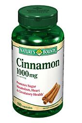 Nature's BountyÂ¨ Cinnamomum Cassia Herbal Supplement