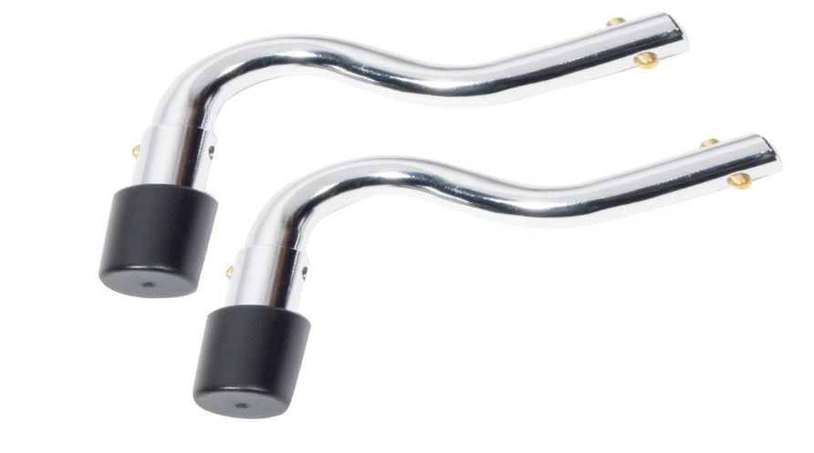 driveÂª Anti-Tipper, For Use With Sentra Reclining, Silver Sport I and II, and Chrome Sport Wheelchairs, 8 in. L x 4 in. W x 3 in. H, Steel