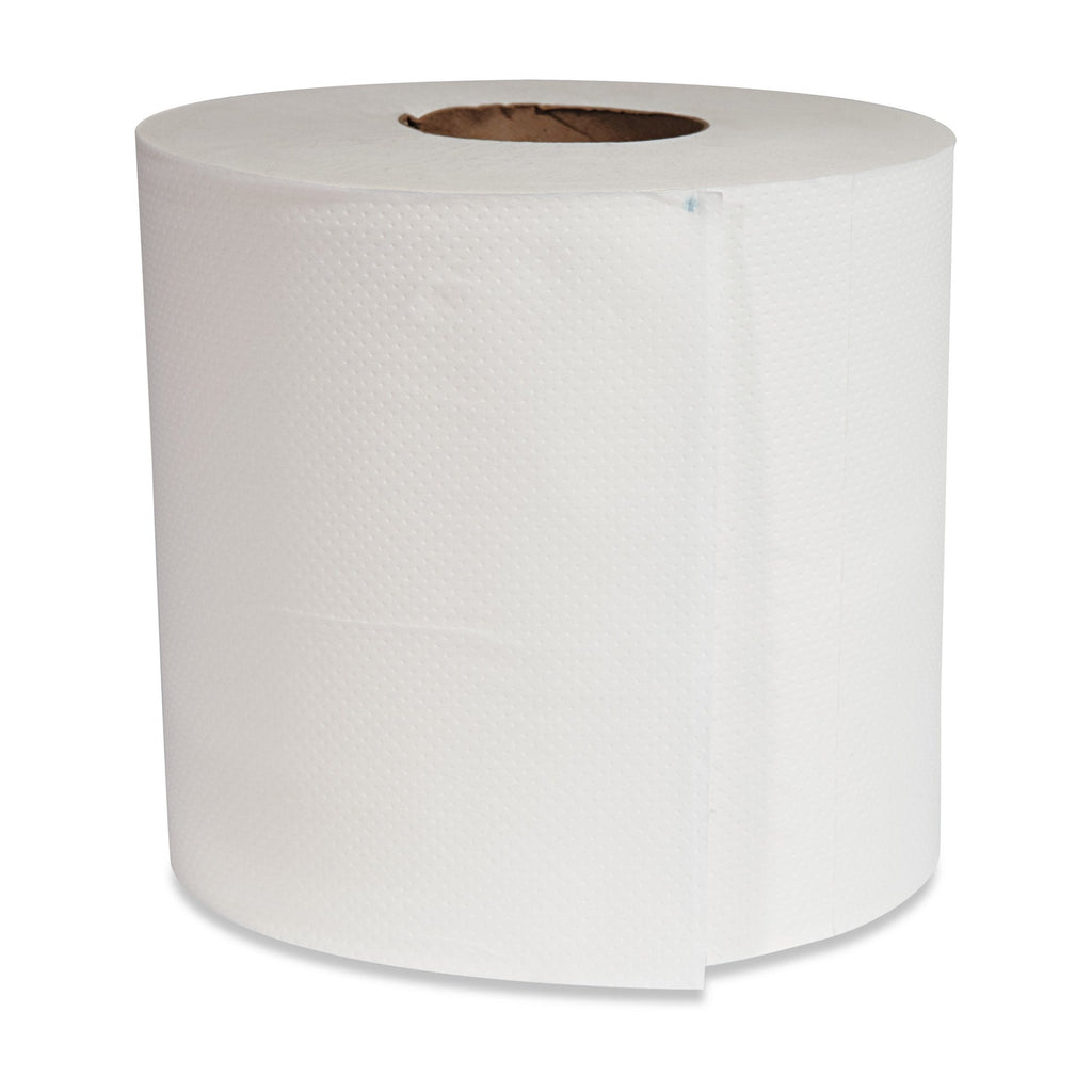 BoardwalkÂ¨ White Paper Towel, 500 Feet, 6 Rolls per Case