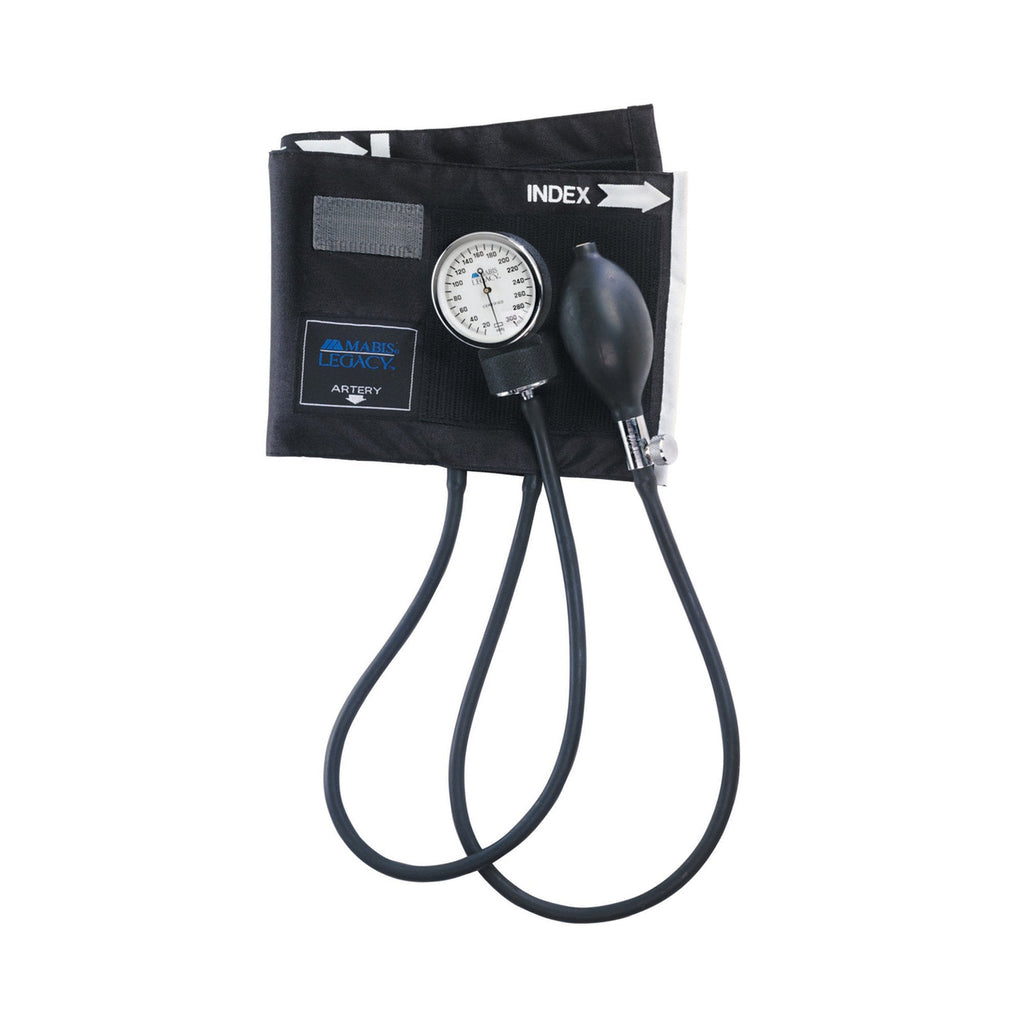 LegacyÂª Aneroid Sphygmomanometer, Large, Black