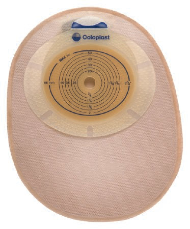SenSuraÂ¨ Closed End Opaque Ostomy Pouch, 8 Inch Length, 1-3/8 Inch Stoma