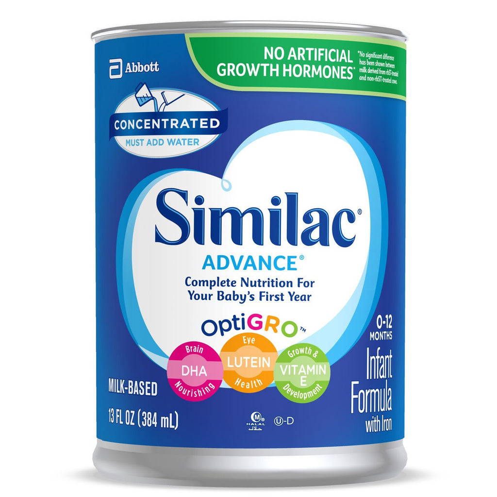 SimilacÂ¨ AdvanceÂ¨ 20 Liquid Concentrate Infant Formula, 13 oz. Can