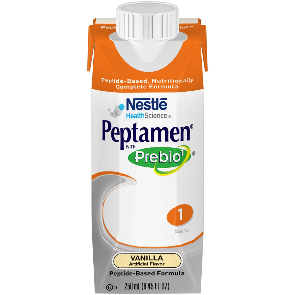 PeptamenÂ¨ with Prebio 1Âª Vanilla Oral Supplement / Tube Feeding Formula , 250 mL Carton