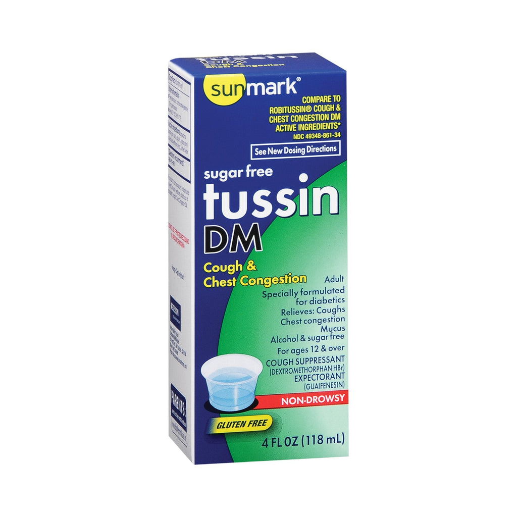sunmarkÂ¨ Guaifenesin / Dextromethorphan Cold and Cough Relief, 4 oz.