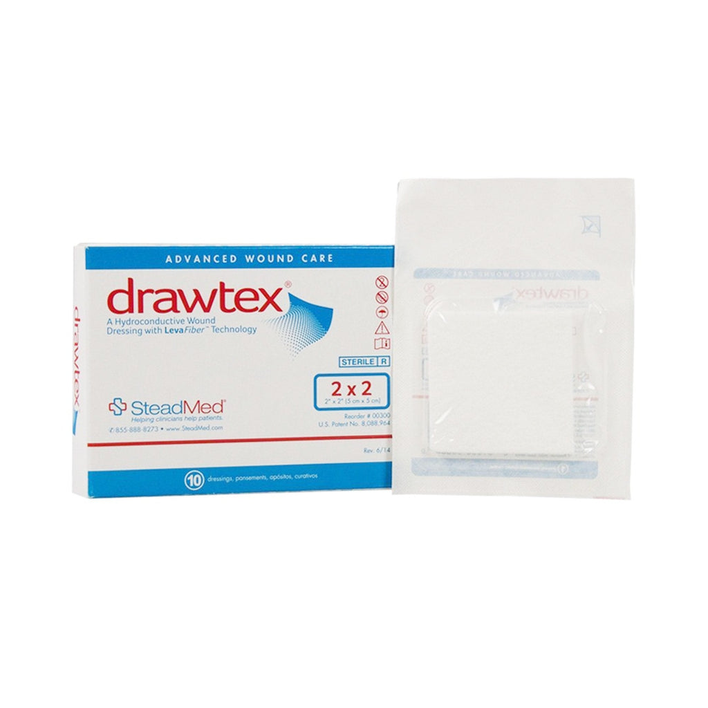 DrawtexÂ¨ Non-Adherent Dressing, 2 x 2 inch
