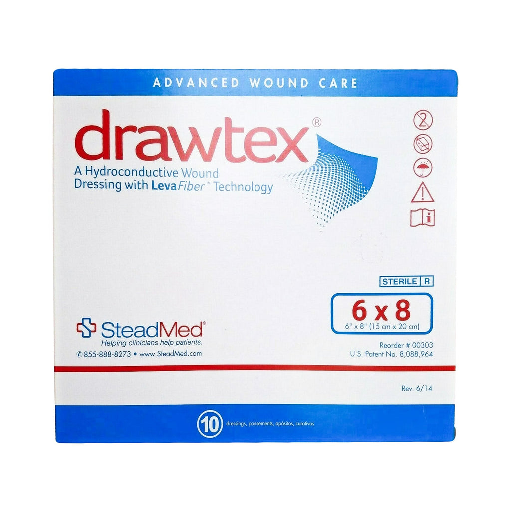 DrawtexÂ¨ Non-Adherent Dressing, 6 x 8 Inch