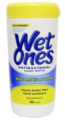 Wet OnesÂ¨ Personal Wipe, Citrus Scent