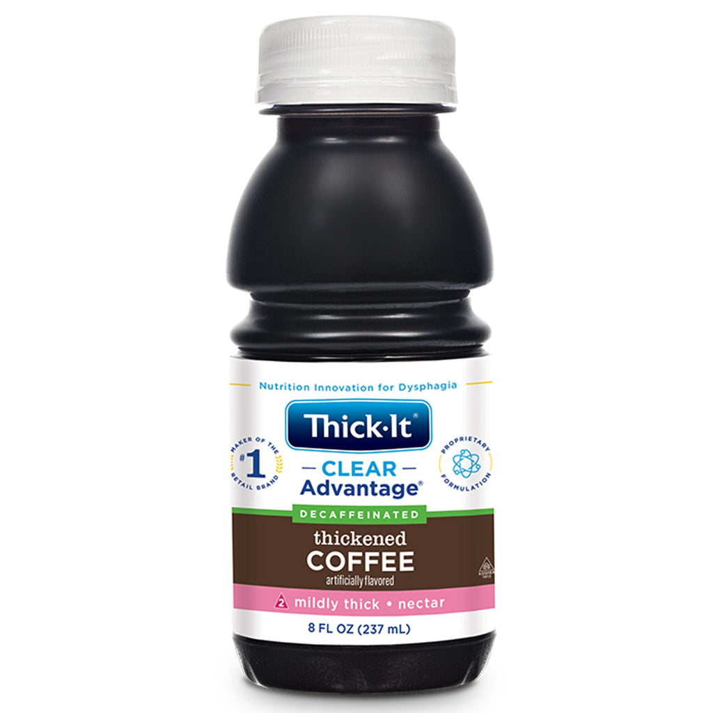 Thick-ItÂ¨ Clear AdvantageÂ¨ Nectar Consistency Coffee Thickened Decaffeinated Beverage, 8 oz.